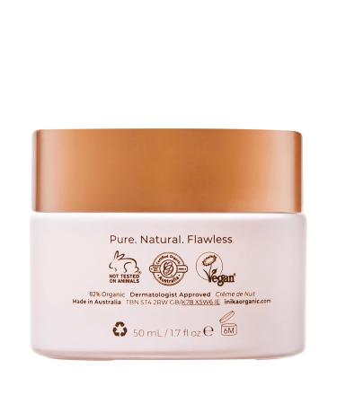Shop INIKA Organic Phytofuse Renew Night Cream 50ml - Revitalize Skin & Boost Glow | International Shipping Available - Buy Online on GoSupps.com