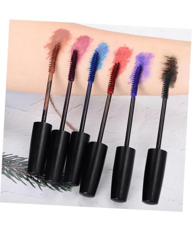 SOESFOUFU 6pcs Colored Mascara Women Mascara Eyelash Makeup Tool Long Lasting Mascara Cream Makeup Mascara Abs - Buy Online on GoSupps.com