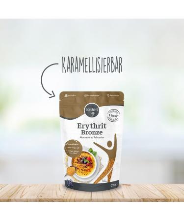 Buy 8x Borchers Erythritol Bronze | Sugar-Free & Low-Calorie Caramelizable Sweetener | 8x 275g - International Shipping Available - Buy Online on GoSupps.com