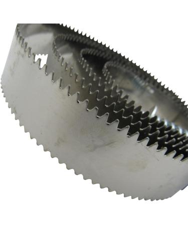 SecureFix Direct Spiral Curry Comb Horse (Brush Pets Equestrain Metal Grooming Shredding Blue) - Buy Online on GoSupps.com