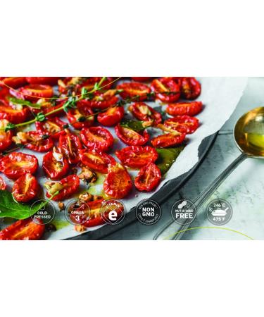 Camelina Oil Original 2 Pack - 500 ml | Pure Cold Pressed Cooking Oil | 475 F Smoke Point | For Cooking, Grilling, Frying | Olive Oil Substitute - Buy Online on GoSupps.com