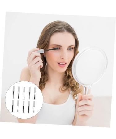 WOONEKY 10pcs Eyelash Tube Empty oil Bottles Mascara Bottles Eyelash Mascara Cosmetic White Plastic - Buy Online on GoSupps.com