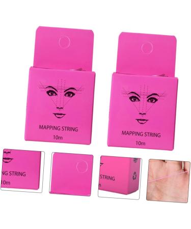 Hemoton 2 Boxes eyebrow trimming eyebrow shape Makeup Tool Wire Ruler Eyebrow Makeup Tool - Buy Online on GoSupps.com