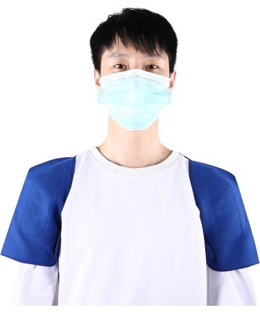 Universal Blue Heating Pillows for Shoulder & Neck Pain Relief - Self-Thermal Therapy Pad - Buy Online on GoSupps.com