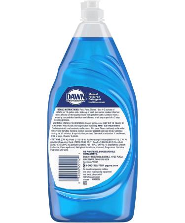 Dawn 45112EA Manual Pot & Pan Dish Detergent 38 oz - International Shipping Available - Buy Online on GoSupps.com