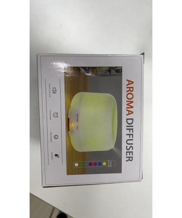Zoeson 500ml Aromatherapy Diffuser - BPA-Free Essential Oil Ultrasonic Humidifier with 7 LED Colors for Bedroom | International Shipping - Buy Online on GoSupps.com