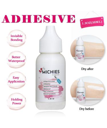 Lace Wig Glue & Remover Set | Strong Hold Waterproof Safe for Sensitive Skin | 1.3oz Glue & 1oz Remover - Perfect for Lace Front Wigs - Buy Online on GoSupps.com