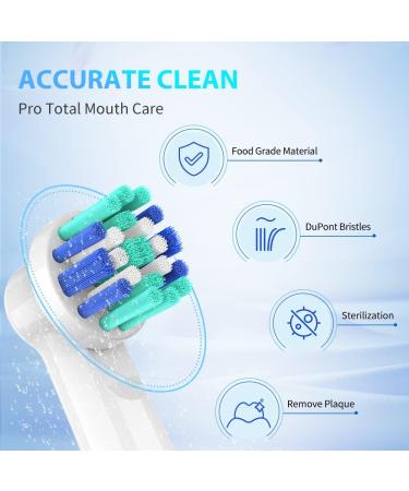 8 Pack Replacement Toothbrush Heads | Compatible with Oral B Electric Toothbrush Handle | Individually Packaged | Fits Oral B 7000/Pro 1000/9600/5000/3000/8000 | 8 Count - Buy Online on GoSupps.com