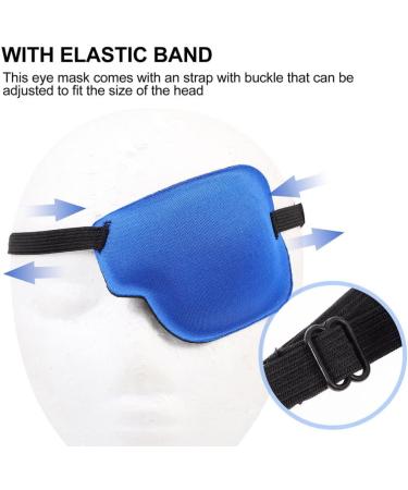 3D Adjustable Eye Patch Pack of 3 - Lazy Eye Patches for Adults | Left Eye Vision Therapy - Buy Online on GoSupps.com