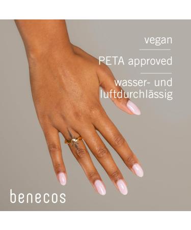 Buy Benecos Happy Nail Polish Top Coat - 8FREE Water-Permeable 5ml - Crystal Finish - International Shipping Available - Buy Online on GoSupps.com