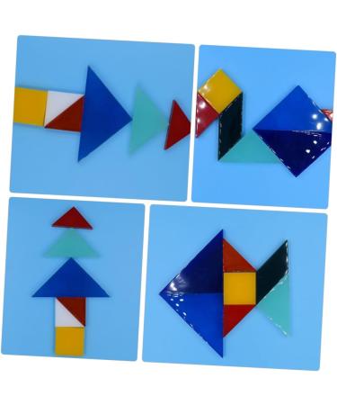 2 Pcs Tangram Mold Bracelets Jewelry Resin Jewelry Resin Silicone Moulds Chocolate Molds Silicone Ice Cube Moulds Puzzles Casting Mold Resin Molds Silica Gel Ice Cubes Accessories As Shownx2pcs 11.5X11.5CMx2pcs - Buy Online on GoSupps.com
