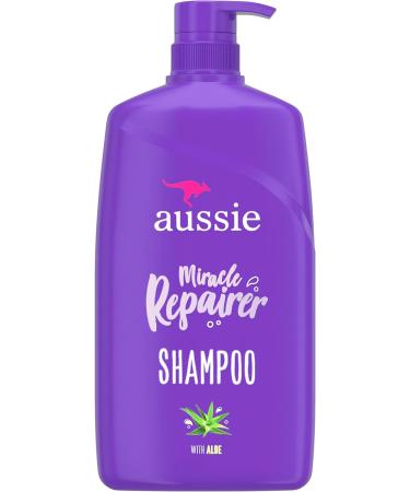 Aussie Deep Conditioner for Dry Hair with Avocado and Jojoba Oil 3 Minute Miracle Moist Paraben Free Triple Pack (1 475 mL Total) & MIRACLE REPAIR SHAMPOO WITH ALOE 778 ML - Buy Online on GoSupps.com