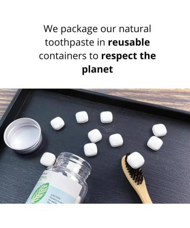 Eco-Friendly Oral Care Kit: Natural Toothpaste Tabs Bamboo Toothbrush & Tongue Scraper - Sustainable Planet Care - Buy Online on GoSupps.com