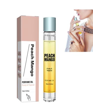 Pheromone Perfume for Women Clean Perfume Long-Lasting Pheromone-Infused Essential Oil Women's Perfume Unleash Your Charm and Stay Confident (Orange)