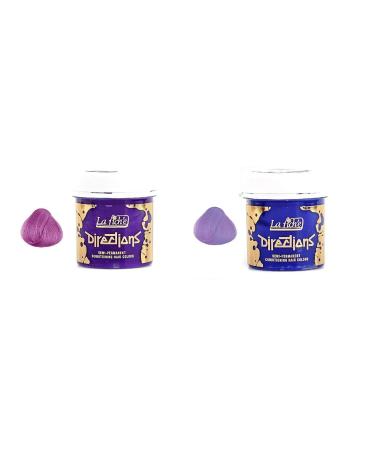 X2 La Riche Directions Semi-Permanent Conditioning Hair Colour 88ml - Violet & Lilac by La Riche