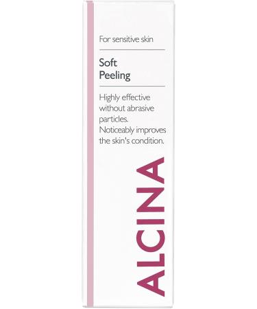 Alcina Soft Peeling for Sensitive Skin - 25g Enzyme Peeling for Couperose & Blemishes - Improve Skin Condition - Buy Online on GoSupps.com