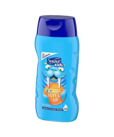 Suave Surf's Up 2-in-1 Shampoo and Conditioner, Hypoallergenic Coconut Fresh - 12 Fl Oz - Buy Online on GoSupps.com