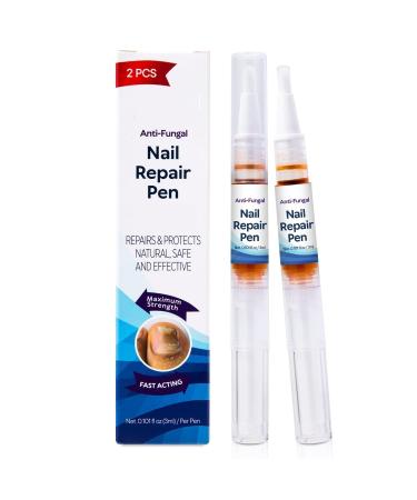 Nail Fungus Treatment for Toenail, Fingernail and Toenail Fungus Treatment Extra Strength, Toe Nail Restoring Solution, Cure Repair Pens for Nails (2 Pcs) Nail Solution-2Pcs