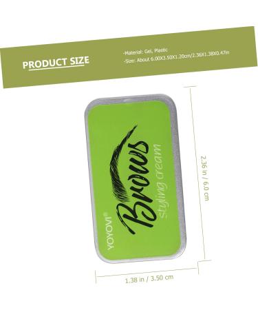 Beavorty 3 Sets natural mascara brow styling soap gelt eyebrow kit the brow glue makeup eyebrow soap - Buy Online on GoSupps.com