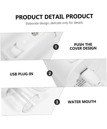 Baluue 1 Set Hydrating Instrument Face Moisturizing Sprayer Face Humidifier Handheld White Abs - Buy Online on GoSupps.com
