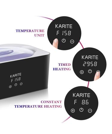 Karite Paraffin Wax Bath 4000ml - Moisturizing Paraffin Wax Machine for Arthritis Relief - Hand and Feet Paraffin Wax Warmer Kit - Buy Online on GoSupps.com