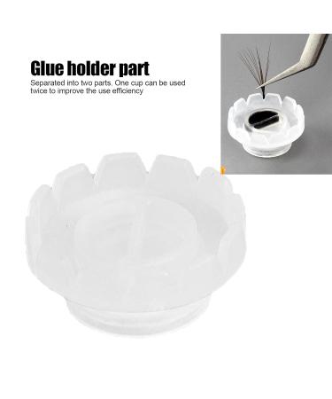 100 Pieces Eyelash Adhesive Holders - Glue Cups for Eyelash Extensions | Volume & Fanning Cups for Salon & Home Use - Buy Online on GoSupps.com
