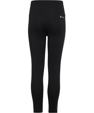 Buy adidas Girls Leggings 3-Stripes Essentials Aeroready - Black/White | International Shipping Available - Buy Online on GoSupps.com