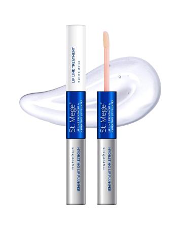 Lip Line Treatment & Hydrating Lip Plumper - 2-in-1 Anti-Wrinkle Lip Repair with Peptide, Squalane & Vitamin E - Lip Moisturizer, Filler, Primer & Gloss - Buy Online on GoSupps.com