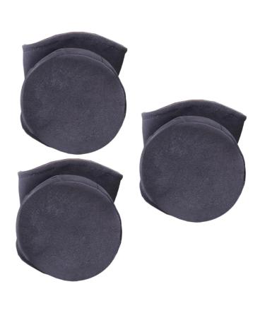 Beaupretty 3 StK Moxibusion cover earphone case icon hair crest with travel bristles Moxa holder Moxa-cover Moxa cover isolation AI-box clothing bag fabric ceiling