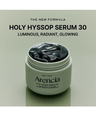 Glow Hyssop Serum - Hydrating Anti-Aging Skin Serum | Achieve Korean Glass Skin with 30% Vitamins A C E & 10% Niacinamide - Shop Internationally - Buy Online on GoSupps.com