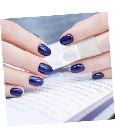 Mipcase 90 Pcs Nail Case Nail Painting Tool Nail Polish Covers Nail Paint Protector Nail Varnish Shield Nail Polish Varnish Tip Nail Tool White Safety Mask Manicure Plastic 4x2cmx3pcs Whitex3pcs - Buy Online on GoSupps.com