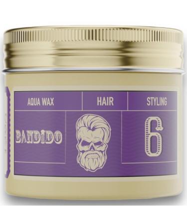 Bandido Aqua Wax No. 6 Violetta - Premium Hair Styling Wax | International Shipping - Buy Online on GoSupps.com
