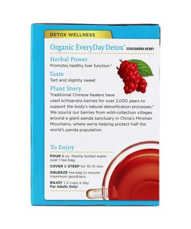 Tea Everyday Detox - International Shipping | Natural Detoxifying Herbal Blend - Buy Online on GoSupps.com
