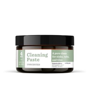 Earthley Wellness Cleaning Paste Eco-Friendly Pure Certified Organic Cleaning Agent (4 oz Unscented)