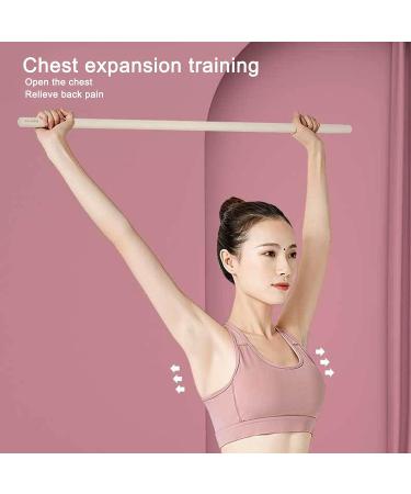 Yoga Sticks: Lightweight Stretching Tool for Women | Back Stretching & Body Sculpting Exercise Stick - Buy Online on GoSupps.com