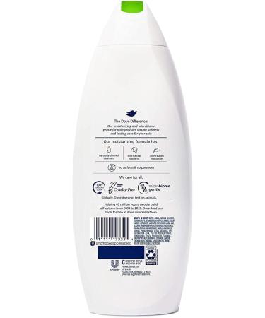 Dove Go Fresh Body Wash Cucumber & Green Tea 22 oz - Pack of 6 | International Shipping Available - Buy Online on GoSupps.com