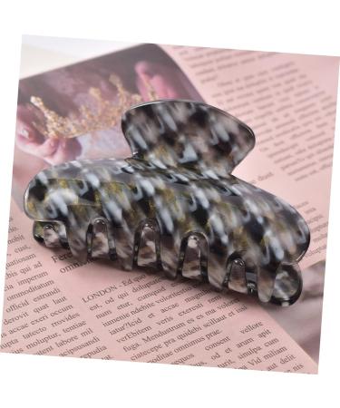Ipetboom 1pc Acetic Temperament Gripper Goody Hair Clips for Women Trendy Hair Clips Hair Catch Barrette Hair Barrettes Anti-slide Hair Clip Miss Big Hairpin Acetic Acid Acrylic - Buy Online on GoSupps.com