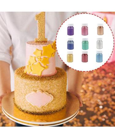 Professional ProcessedEdible Luster Dust - Baking Decoration Powder Edible Glitter for Decorating Cakes Cupcakes Cake Pops and More - 15 Grams-G - Buy Online on GoSupps.com