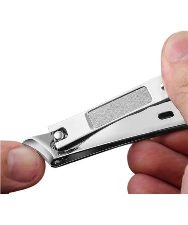 SUICRA Nail Clippers Fingernail Clipper Toenail Diagonal Nail Clippers Professional Nail Tool Manicure Fingernail Cutter Thick Hard Ingrown Toenail Scissors - Buy Online on GoSupps.com