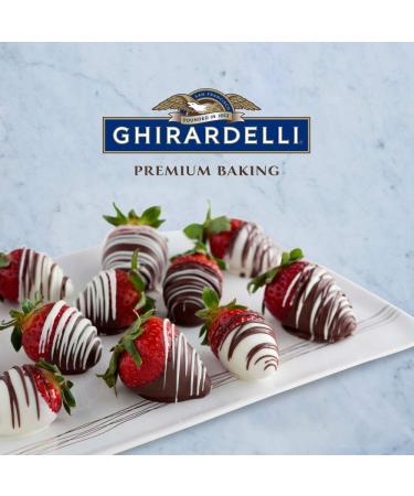 Ghirardelli Milk Chocolate Melting Wafers - 10 oz | Smooth & Creamy Texture - Buy Online on GoSupps.com