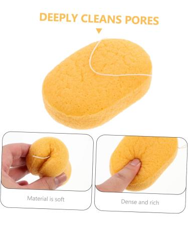 minkissy 1pc Face Wash Exfoliating Face Sponge Face Cleaning Puff Soft Face Puff Makeup Applicator Sponge Esponjas Para Maquillaje Make up Sponges Skin Care Sponge Makeup Pad Pva The Face - Buy Online on GoSupps.com