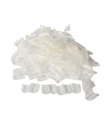 Hair2heart keratin replacement bondings for extensions - transparent nuggets rebonds for hair extensions - 100 pieces durable and reliable in application - invisible connections - Buy Online on GoSupps.com