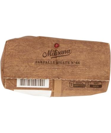  Italian Gourmet E.R. La Molisana Pasta Integrale Farfalle Rigate No. 66 Whole Grain Pasta 100% Italian Wheat Bronze Paste 500g + Italian Gourmet Polpa di Pomodoro 400g - Buy Online on GoSupps.com