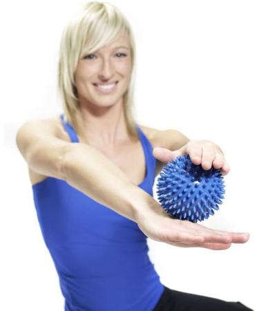 ARTZT Vitality Massage Ball Set of 2 - Blue 10cm | Enhance Recovery & Relaxation | International Shipping - Buy Online on GoSupps.com
