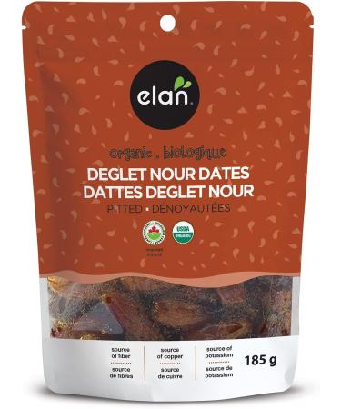 ELAN Organic Mango Slices No Sugar Added Non-GMO Vegan Gluten-Free Kosher 125 g & ELAN Organic Pitted Dates Non-GMO Vegan Gluten-Free 185 Gram - Buy Online on GoSupps.com