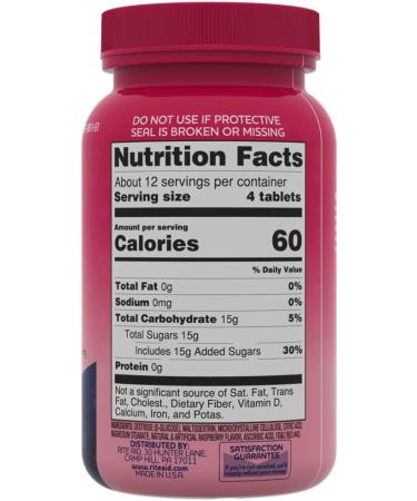 Rite Aid Glucose Tablets Raspberry 50 Count - Blood Sugar Support Supplements - Buy Online on GoSupps.com