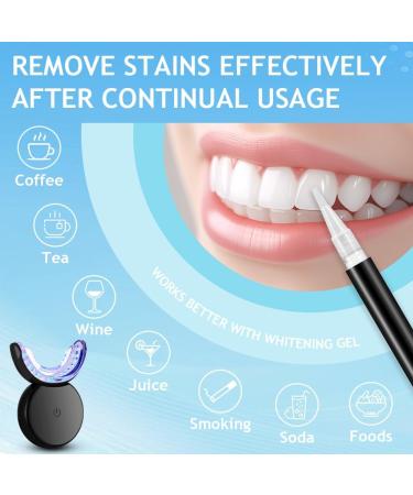  VOHESEA Professional Teeth Whitening Kit - 32 LEDs - With 3 Fast Whitening Gels - 16 - Buy Online on GoSupps.com