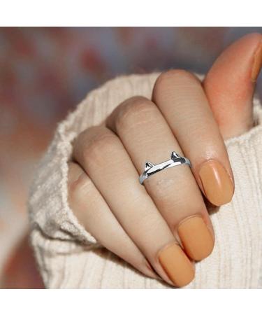 Shop Rosixehird Cat Rings & Open Design Earrings | Fashion Jewelry Gifts for Women Couples & Valentine's Day - Buy Online on GoSupps.com