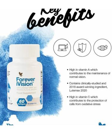 Eye Vision Complete Eye Support - 1 Month Supply | Premium Eye Health Supplement for Better Vision - Buy Online on GoSupps.com