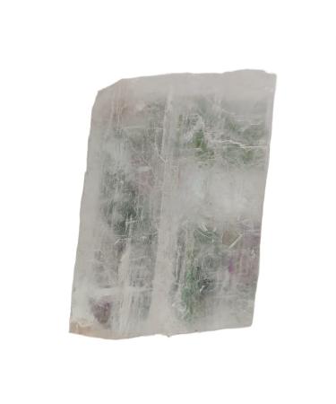 1pc Large Natural Optical Calcite Raw White Iceland Spar Specimen Quartz Crystal Stone (Size : 1pc Random 50-80g)